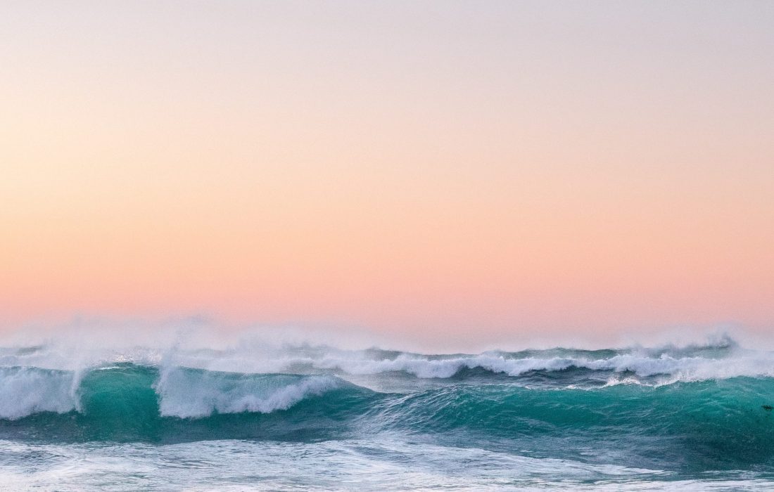 olas del mar, ansiedad, bienestar